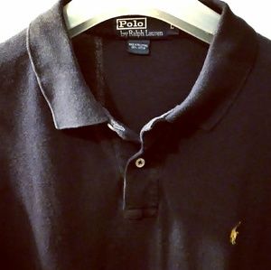 Polo Ralph Lauren men's large vintage rugby shirt